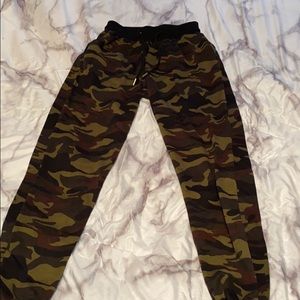 Camo joggers